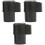 3 Pcs Saxophone Protective Plug Abs Plastic Saxophone Accessory For B Flat And E Flat 3