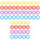 60St Multifunctionele Binder Clips , Assorti Kleuren Voor 3
