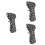 3pcs Parachute Rope Multifunction 6