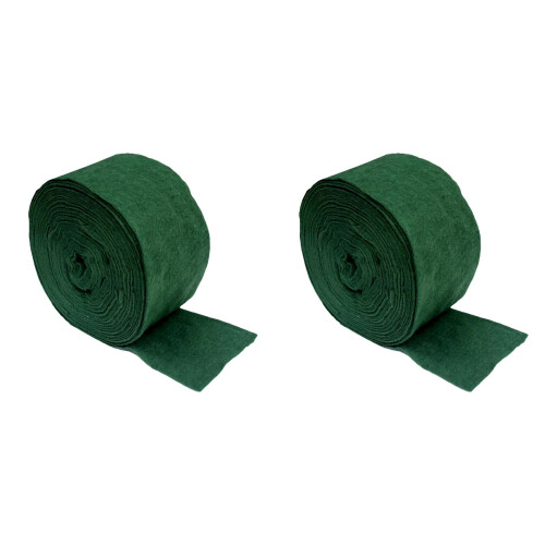 2Pcs Green Tree Trunk Wrap Non-Woven Material for Moisturizing Warmth 1