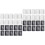 200Pcs Assorted Color Cable Clamp Self Adhesive Multi-Purpose Mounts 4