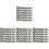 24Pcs Black Bag Strap Chains Convenient Shoulder Bag Extenders 2