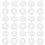 600Pcs White Screw Protective Plastic Caps for Screw Rust Protection 1