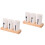2Sets Multi Chopsticks Rack Smooth Surface Tableware Storage Container 4