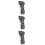 3pcs Parachute Rope Multifunction 8
