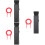 3Pcs Keyboard Cleaning Brush Black Plastic with Keycap Puller for Pc 7