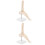2Pcs Beige PVC Ankle Joint Model Plastic Human Foot Skeleton 5