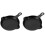 2Pcs High Temperature Resistant Ceramic Baking Pans Black with Handles 4
