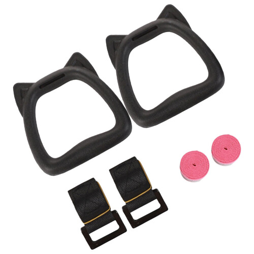 4Sets Home Fitness Rings Adjustable Pull-Up Gymnastics Training Set 1