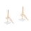 2Pcs Beige PVC Ankle Joint Model Plastic Human Foot Skeleton 4