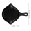 2Pcs High Temperature Resistant Ceramic Baking Pans Black with Handles 10
