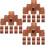 60St Miniatuur Brick Chocolade Voor Mini En DIY Project 8