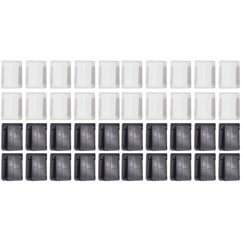 200Pcs Assorted Color Cable Clamp Self Adhesive Multi-Purpose Mounts 1