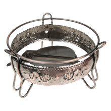 2Pcs Portable Iron Base Wind Proof for Picnic Stove Use