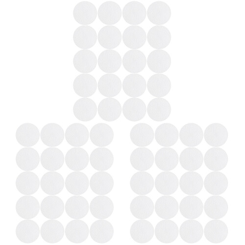 60Pcs White Cross Stitch DIY Plastic Mesh Sheet Durable for Craft Use 1