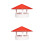 2Pcs Practical Chimney Cover Rainproof Plastic Rain Hat Funnel Cap 5