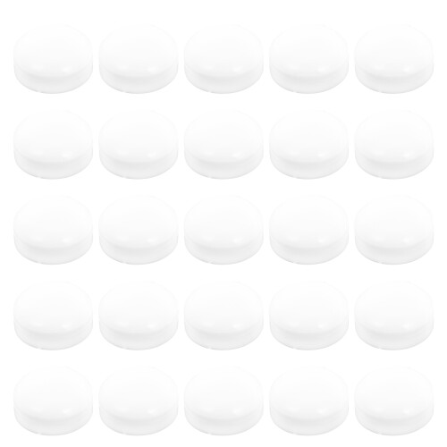 600Pcs White Screw Protective Plastic Caps for Screw Rust Protection 1