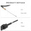 Black Atv Choke Pull Cable Plastic Metal Reliable Motorcycle Part 8