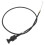 Black Atv Choke Pull Cable Plastic Metal Reliable Motorcycle Part 1