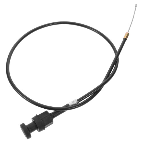 Black Atv Choke Pull Cable Plastic Metal Reliable Motorcycle Part