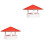 2Pcs Practical Chimney Cover Rainproof Plastic Rain Hat Funnel Cap 3