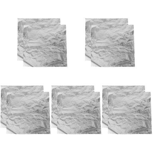 1000Pcs Multi-Use Silver Candy Wrappers Foil Paper for Chocolates 2