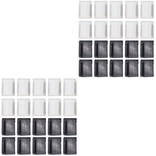 200Pcs Assorted Color Cable Clamp Self Adhesive Multi-Purpose Mounts 2