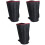 3 Pcs Drum Backpack Cymbal Carrying Case Bag Shoulder Black 3