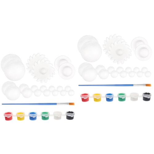 4Sets Durable Polystyrene Solar System Foam Balls for DIY Home Decor 2