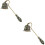 2pcs Candle Extinguisher Metal Candlestick Candle 6