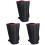 3 Pcs Drum Backpack Cymbal Carrying Case Bag Shoulder Black 2