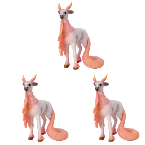 3Pcs Kids Animal Plaything Educational Durable Toy Realistic Models 1