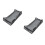 2Pcs Foldable Grey Clothes Organizer Bags with Clear Window Storage 6