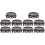 10Pcs Portable Plastic Flowerpot Storage Base Decorative Stand 5