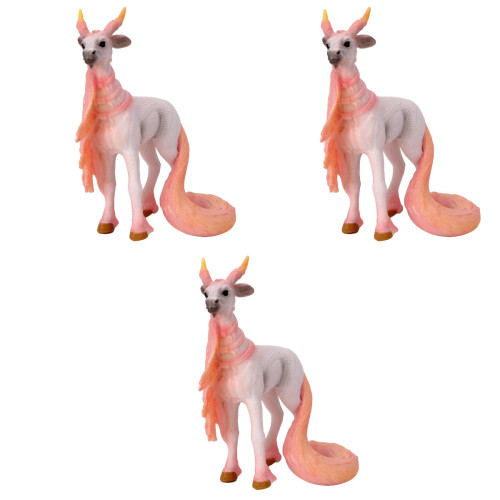 3Pcs Kids Animal Plaything Educational Durable Toy Realistic Models 2