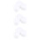 9St Multifunctionele Cake Mallen Hart Rond Vierkant 8