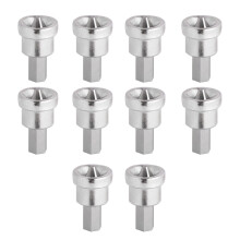 30Pcs Silver Ph2 Drywall Bits for Easy Screw Installation