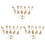 36Pcs Dinosaur Skeleton Models Durable Khaki Simulation Toys for Decor 2