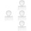 4pcs Technic Makeup Eyebrow Shadow Eye Shadow Pallets Blusher Pressing Stamper For Women 4