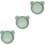 3Pcs Portable Silicone Sand Sifters Interactive Toys 5