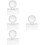 4pcs Technic Makeup Eyebrow Shadow Eye Shadow Pallets Blusher Pressing Stamper For Women 5