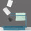 2Pcs Retractable Blue Sink Rack Kitchen Holder 9