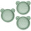 3Pcs Portable Silicone Sand Sifters Interactive Toys 6