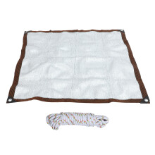 2Pcs White Heat Insulation Shade Net Mesh for Garden and Patio