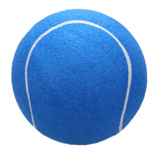 3Pcs Kids Tennis Balls Large Inflatable Rubber with Soft Flannel Cover