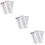 6Pcs Black Imitation Eyebrow Stickers Easy Use Eyebrow Tool for Makeup 7