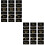 72Pcs High-Class Black Festival Blessing for Notes 4