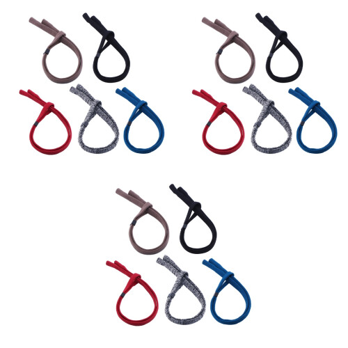 15Pcs Elastic Glasses Cord Adjustable Sunglass Holder Strap Multicolor 1