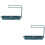 2Pcs Retractable Blue Sink Rack Kitchen Holder 5