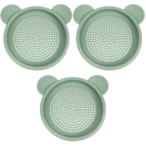 3Pcs Portable Silicone Sand Sifters Interactive Toys 2